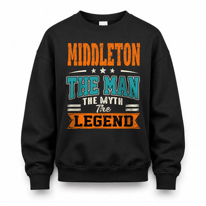 MIDDLETON HH F007 The Man The Myth The Legend Personalized Shirt – Gift for Men