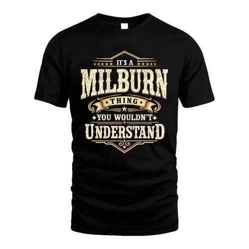 MILBURN HH-F009–Personalized Name Quote Apparel “It’s an NAME Thing You Wouldn’t Understand”