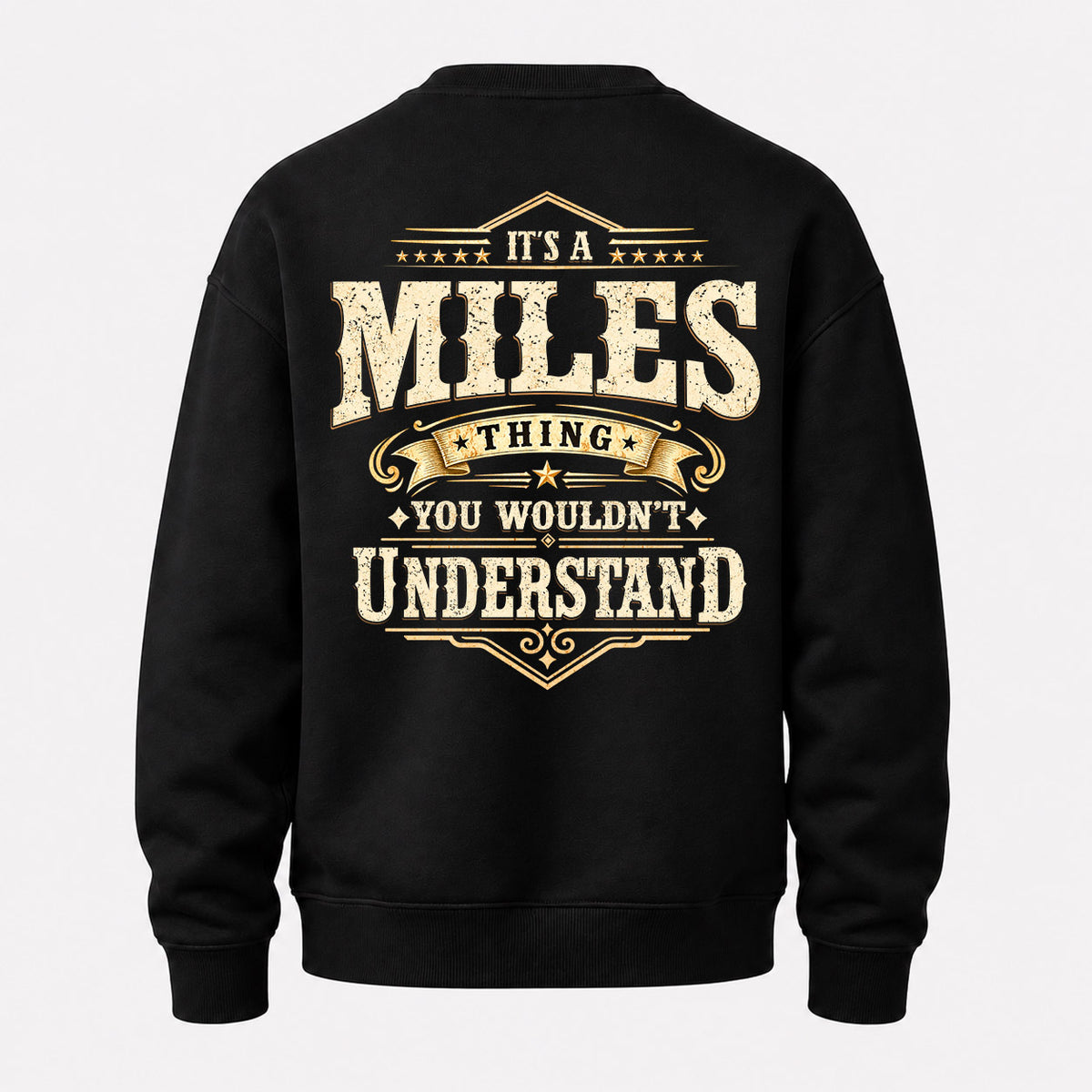 MILES HH-F003–Personalized Name Quote Apparel “It’s an NAME Thing You Wouldn’t Understand”
