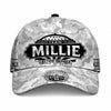MILLIE TC01 HH79 Team Your Name Hat, Personalized Camo Baseball Cap, Custom Family Gift, Gift for Him Her