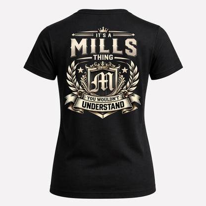 MILLS HH-F006 Thing Personalized Name T Shirt – You Wouldn’t Understand