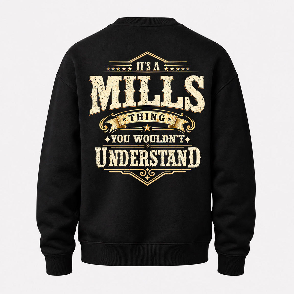 MILLS HH-F003–Personalized Name Quote Apparel “It’s an NAME Thing You Wouldn’t Understand”