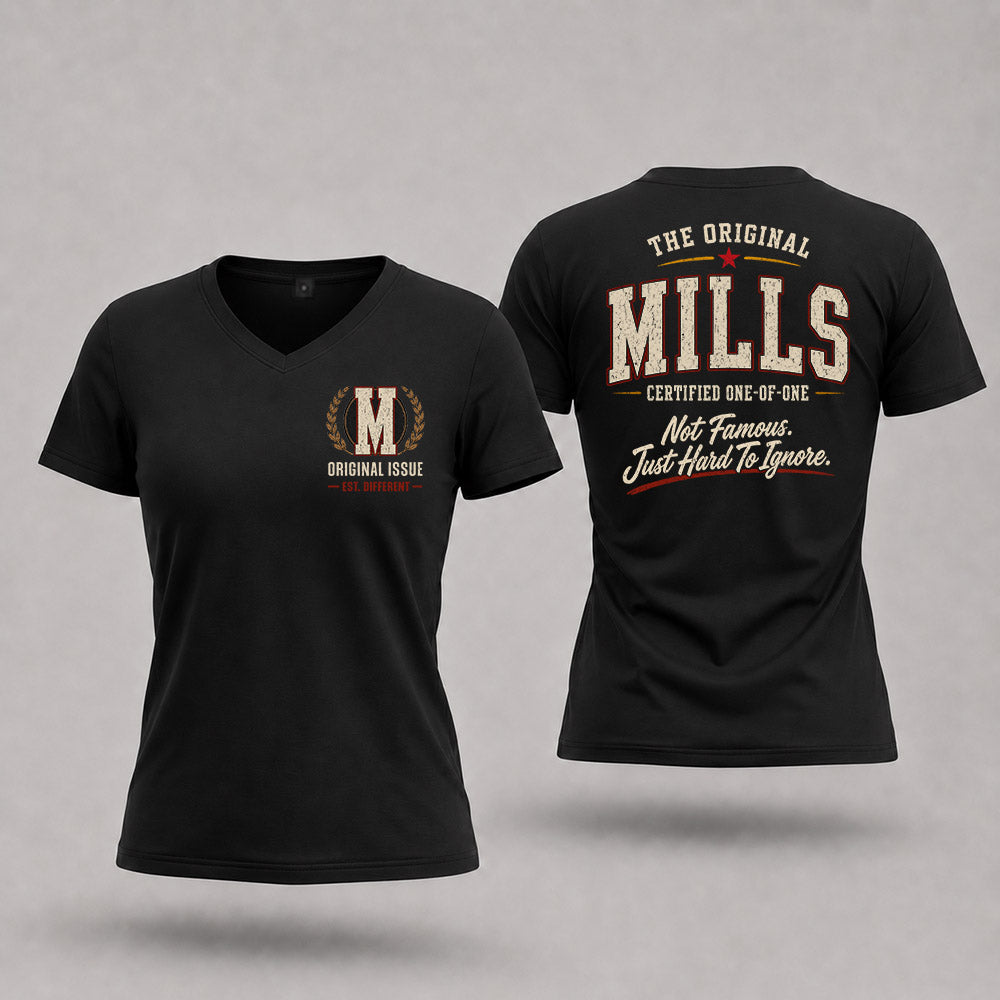 MILLS W65-F6-168 – Personalized Original Issue Apparel “The Original NAME Certified One-of-One"