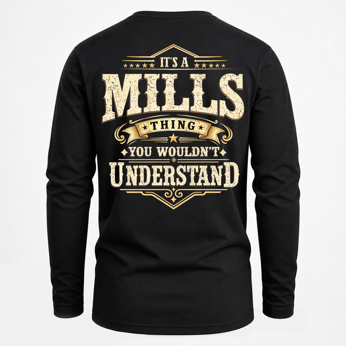 MILLS HH-F003–Personalized Name Quote Apparel “It’s an NAME Thing You Wouldn’t Understand”