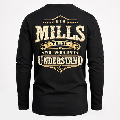 MILLS HH-F003–Personalized Name Quote Apparel “It’s an NAME Thing You Wouldn’t Understand”