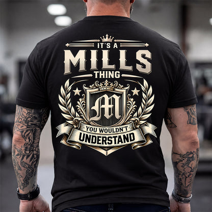 MILLS HH-F006 Thing Personalized Name T Shirt – You Wouldn’t Understand