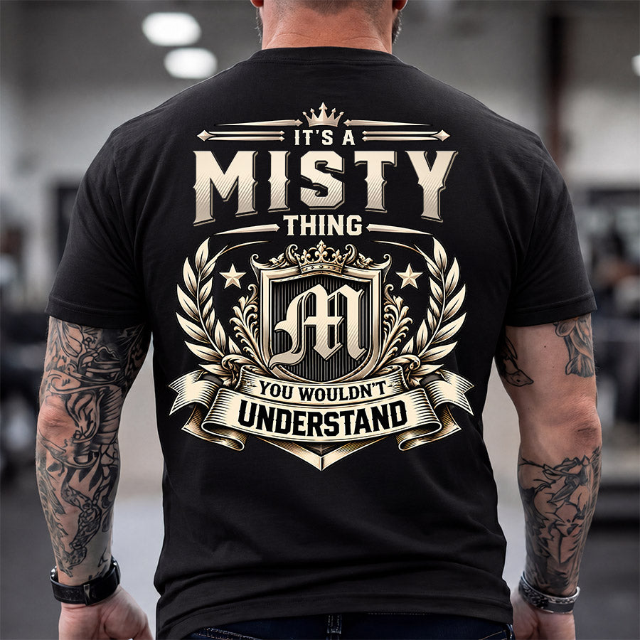 MISTY HH-F006 Thing Personalized Name T Shirt – You Wouldn’t Understand