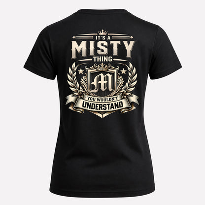 MISTY HH-F006 Thing Personalized Name T Shirt – You Wouldn’t Understand
