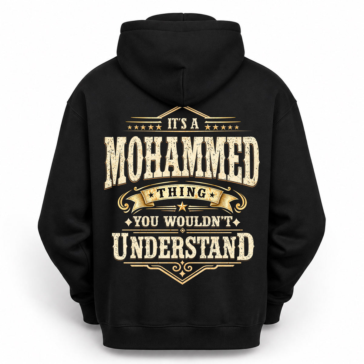 MOHAMMED HH-F003–Personalized Name Quote Apparel “It’s an NAME Thing You Wouldn’t Understand”