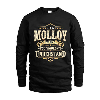 MOLLOY HH-F009–Personalized Name Quote Apparel “It’s an NAME Thing You Wouldn’t Understand”