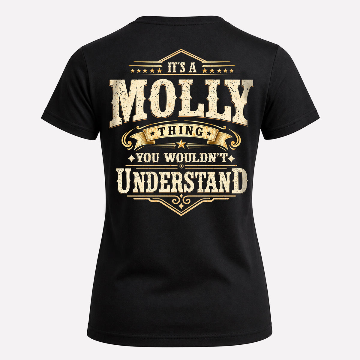 MOLLY HH-F003–Personalized Name Quote Apparel “It’s an NAME Thing You Wouldn’t Understand”