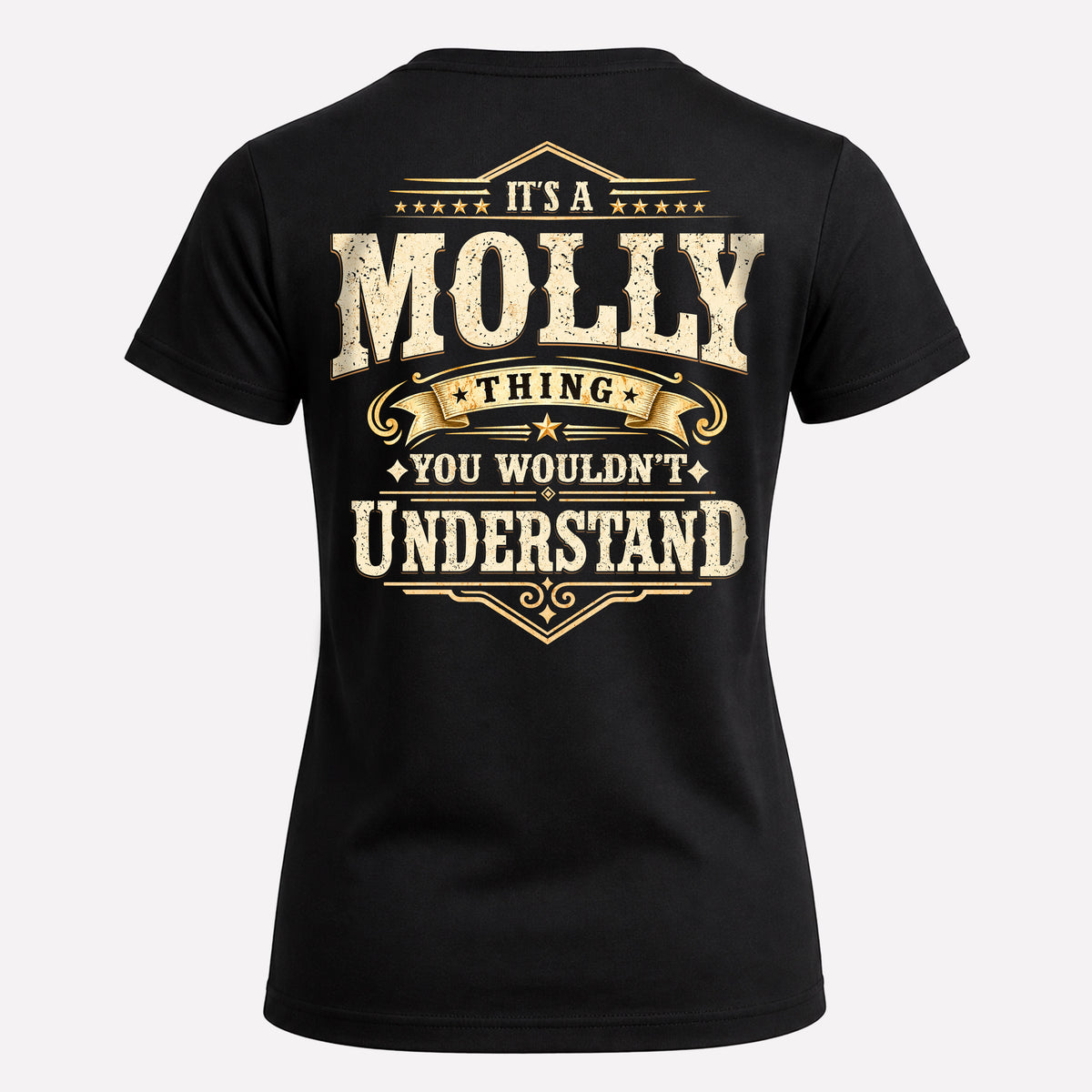 MOLLY HH-F003–Personalized Name Quote Apparel “It’s an NAME Thing You Wouldn’t Understand”
