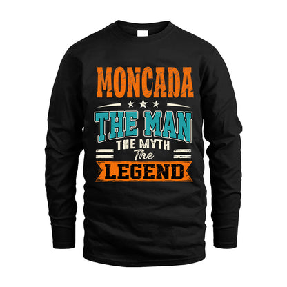 MONCADA HH F007 The Man The Myth The Legend Personalized Shirt – Gift for Men