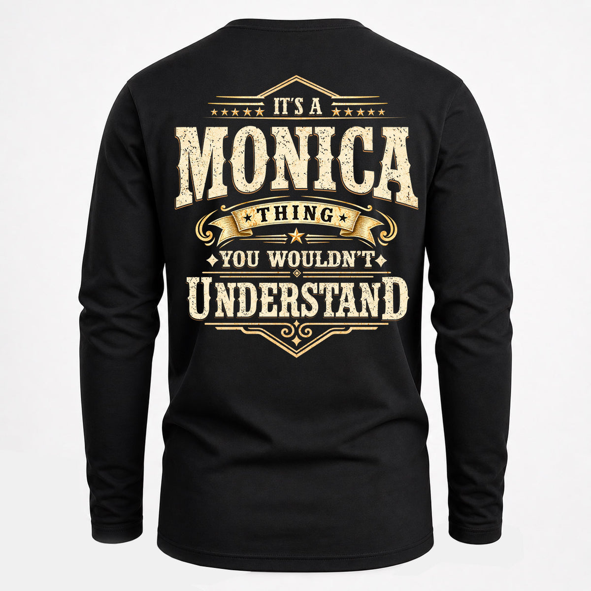 MONICA HH-F003–Personalized Name Quote Apparel “It’s an NAME Thing You Wouldn’t Understand”