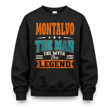 MONTALVO HH F007 The Man The Myth The Legend Personalized Shirt – Gift for Men