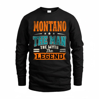 MONTANO HH F007 The Man The Myth The Legend Personalized Shirt – Gift for Men