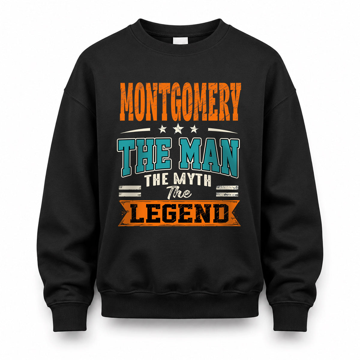 MONTGOMERY HH F007 The Man The Myth The Legend Personalized Shirt – Gift for Men