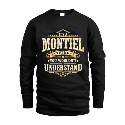 MONTIEL HH-F009–Personalized Name Quote Apparel “It’s an NAME Thing You Wouldn’t Understand”