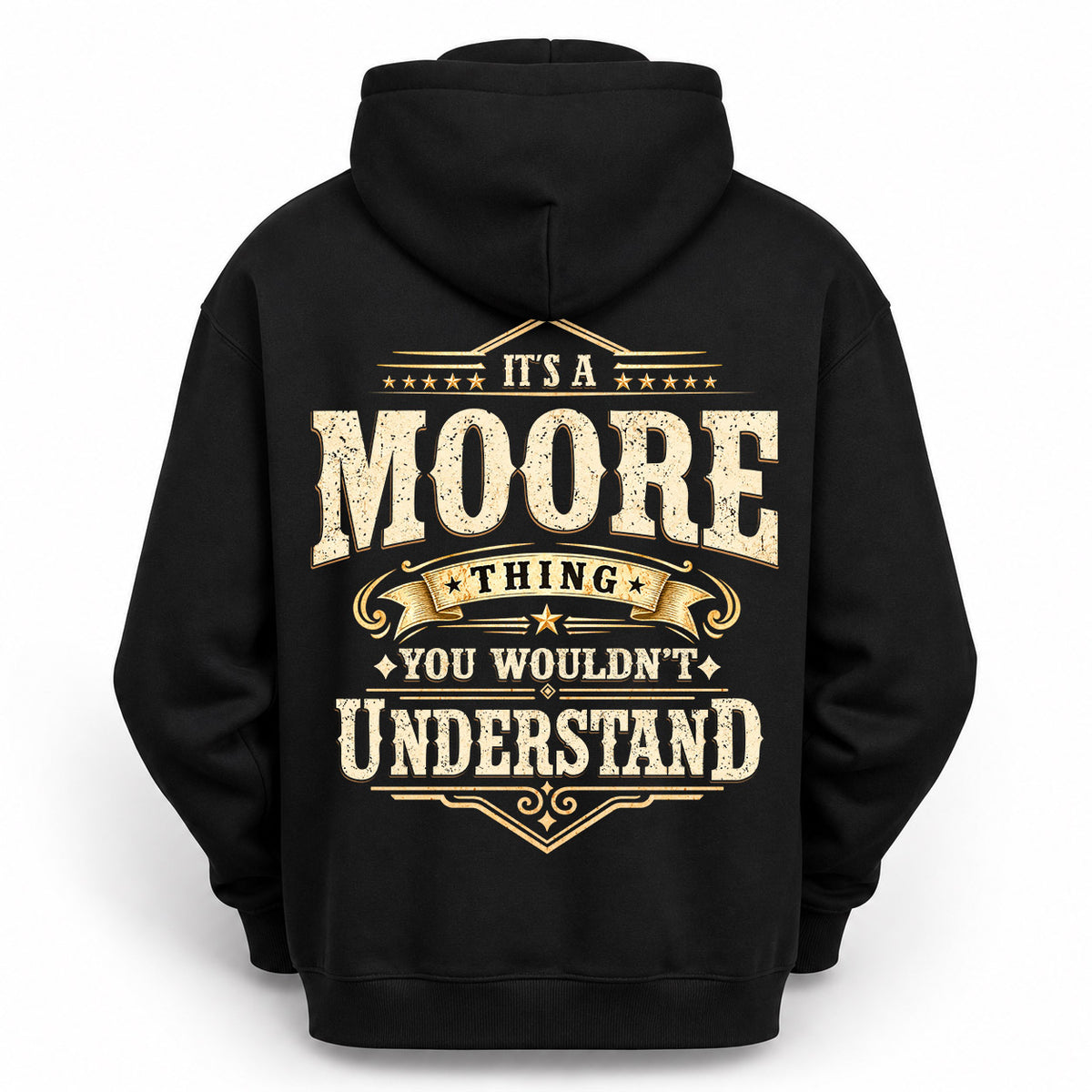 MOORE HH-F003–Personalized Name Quote Apparel “It’s an NAME Thing You Wouldn’t Understand”