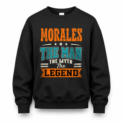 MORALES HH F007 The Man The Myth The Legend Personalized Shirt – Gift for Men