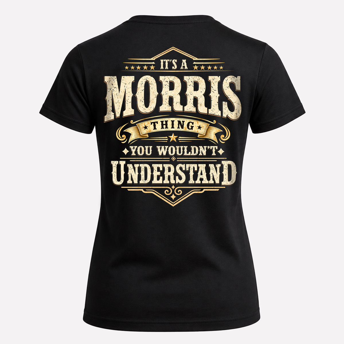 MORRIS HH-F003–Personalized Name Quote Apparel “It’s an NAME Thing You Wouldn’t Understand”