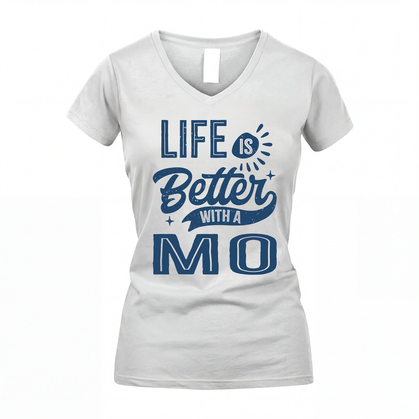 MO HH88-K2–Personalized Name Quote T-Shirt Life Is Better With Unisex Gift
