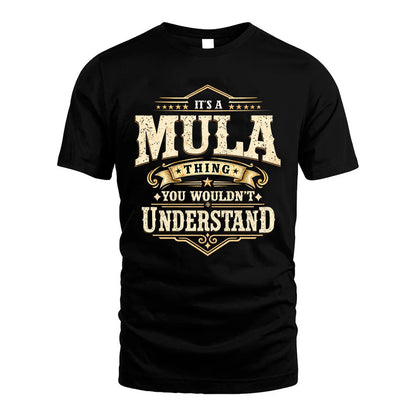 MULA HH-F009–Personalized Name Quote Apparel “It’s an NAME Thing You Wouldn’t Understand”