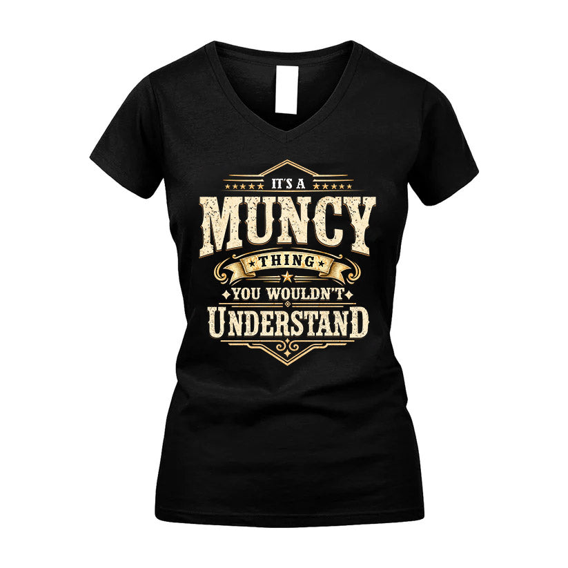 MUNCY HH-F009–Personalized Name Quote Apparel “It’s an NAME Thing You Wouldn’t Understand”