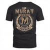 MURAT 2K-101–Personalized Name Quote Apparel “I Am NAME May Not Be Perfect But I Am Limited Edition”