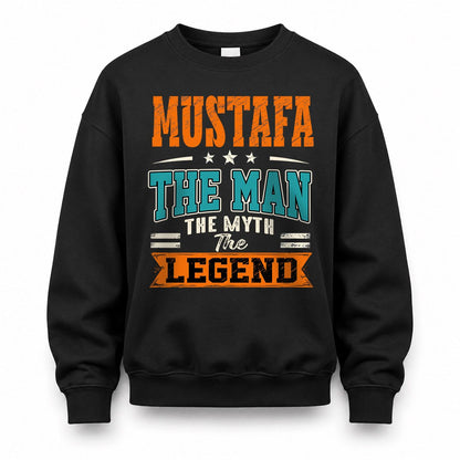 MUSTAFA HH F007 The Man The Myth The Legend Personalized Shirt – Gift for Men