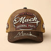 MACK TC02 HH79  Personalized Name Baseball Cap, Vintage Retro Hat, Custom Gift for Him & Her