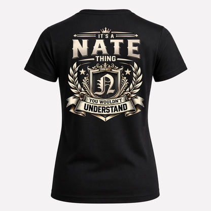 NATE HH-F006 Thing Personalized Name T Shirt – You Wouldn’t Understand