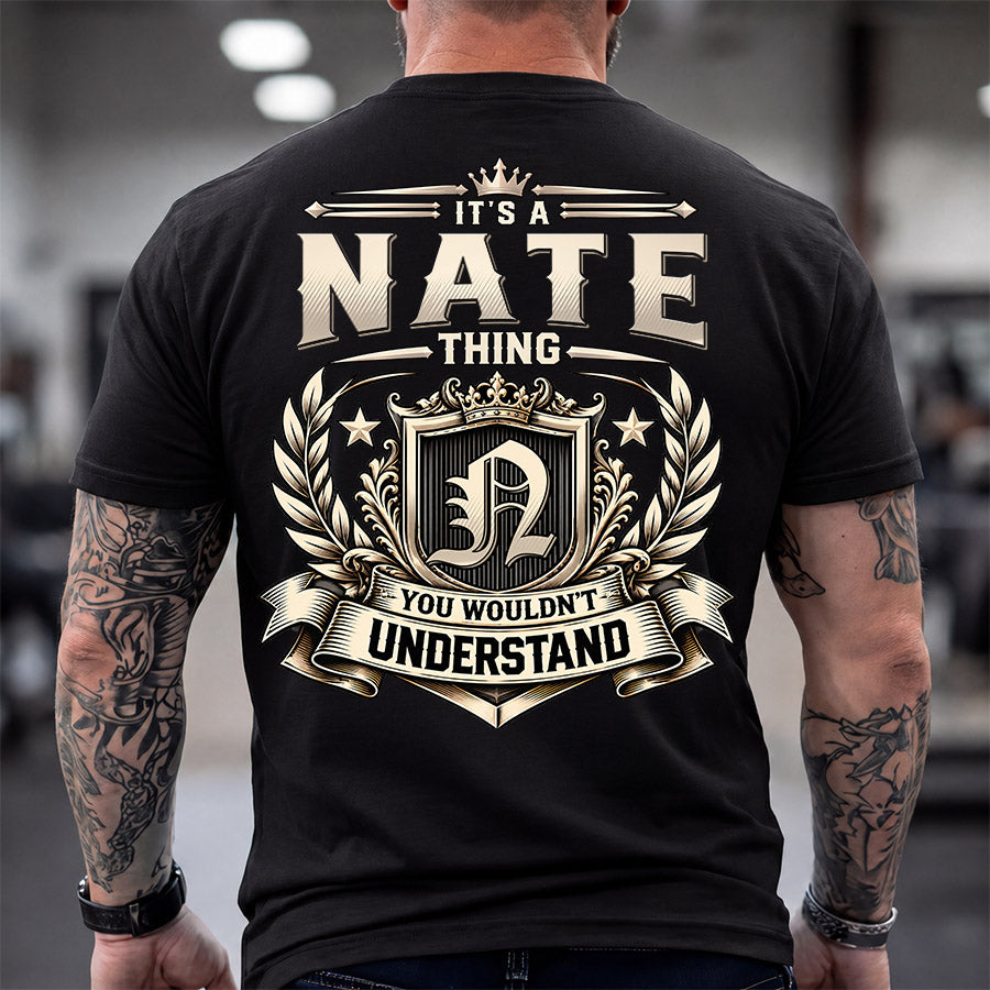 NATE HH-F006 Thing Personalized Name T Shirt – You Wouldn’t Understand