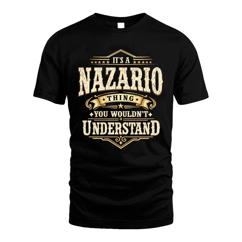 NAZARIO HH-F009–Personalized Name Quote Apparel “It’s an NAME Thing You Wouldn’t Understand”