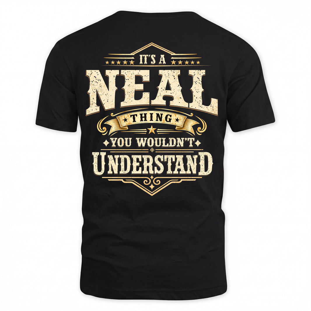 NEAL HH-F003–Personalized Name Quote Apparel “It’s an NAME Thing You Wouldn’t Understand”