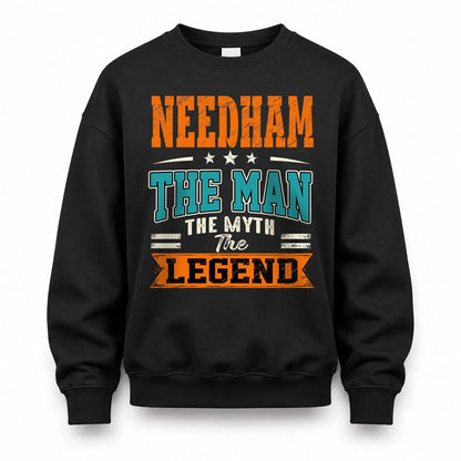 NEEDHAM HH F007 The Man The Myth The Legend Personalized Shirt – Gift for Men