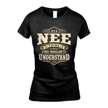 NEE HH-F009–Personalized Name Quote Apparel “It’s an NAME Thing You Wouldn’t Understand”