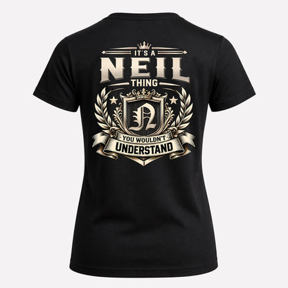 NEIL HH-F006 Thing Personalized Name T Shirt – You Wouldn’t Understand
