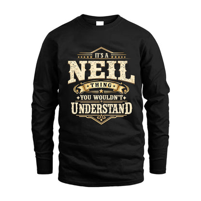 NEIL HH-F009–Personalized Name Quote Apparel “It’s an NAME Thing You Wouldn’t Understand”