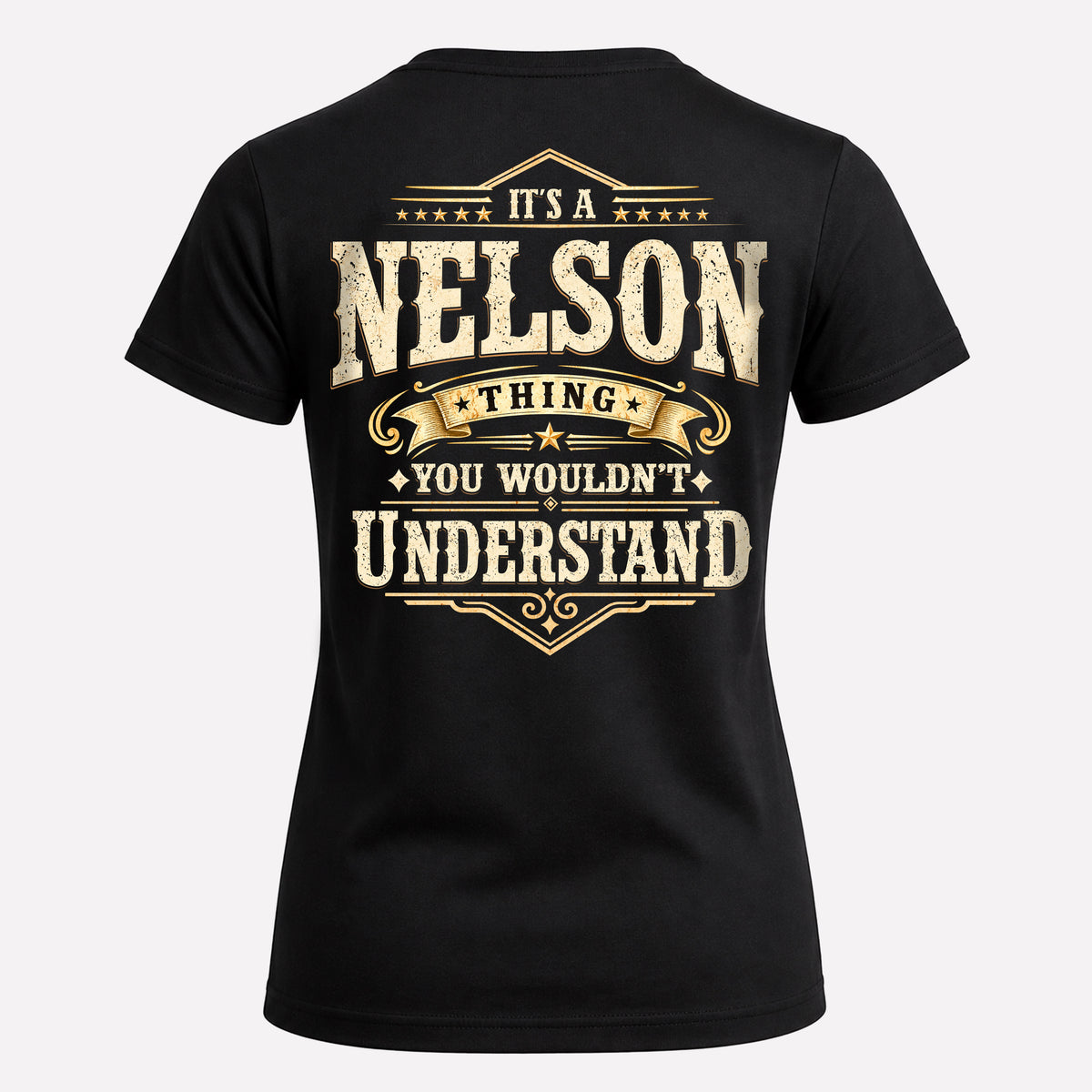 NELSON HH-F003–Personalized Name Quote Apparel “It’s an NAME Thing You Wouldn’t Understand”