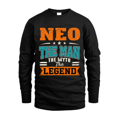 NEO HH F007 The Man The Myth The Legend Personalized Shirt – Gift for Men