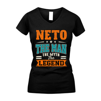 NETO HH F007 The Man The Myth The Legend Personalized Shirt – Gift for Men