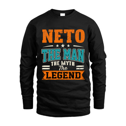 NETO HH F007 The Man The Myth The Legend Personalized Shirt – Gift for Men