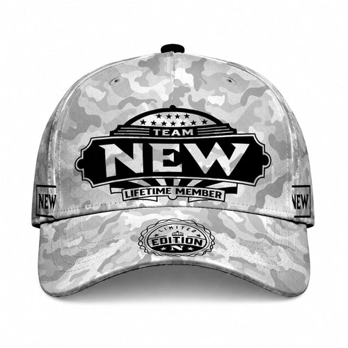 NEW TC01 HH79 Team Your Name Hat, Personalized Camo Baseball Cap, Custom Family Gift, Gift for Him Her