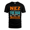 NEZ HH F007 The Man The Myth The Legend Personalized Shirt – Gift for Men