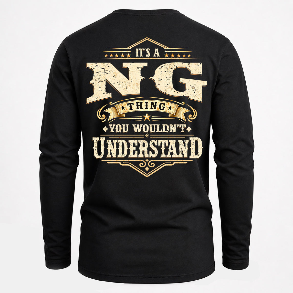 NG HH-F003–Personalized Name Quote Apparel “It’s an NAME Thing You Wouldn’t Understand”