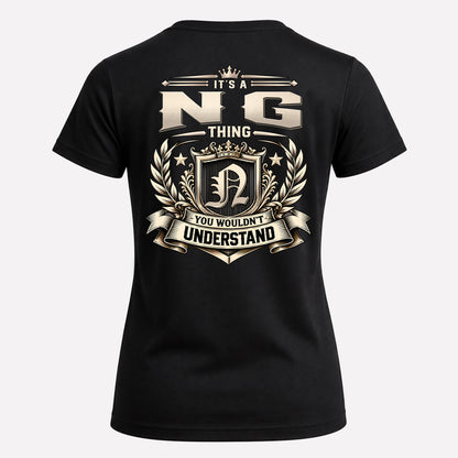 NG HH-F006 Thing Personalized Name T Shirt – You Wouldn’t Understand