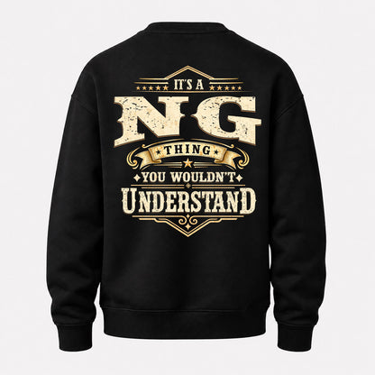 NG HH-F003–Personalized Name Quote Apparel “It’s an NAME Thing You Wouldn’t Understand”