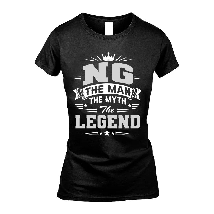 NG HH F004 The Man The Myth The Legend Personalized Shirt – Gift for Men