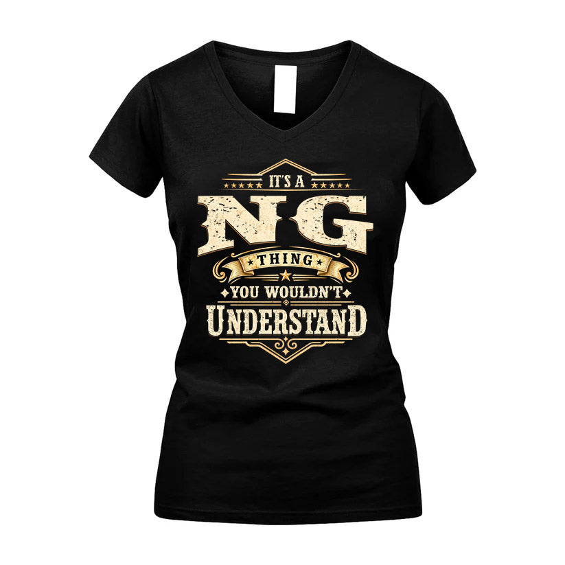 NG HH-F009–Personalized Name Quote Apparel “It’s an NAME Thing You Wouldn’t Understand”